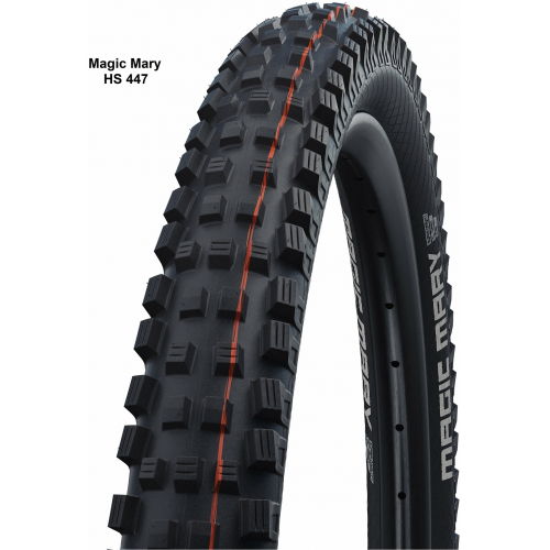 Schwalbe Evolution Line - Addix Soft - Faltreifen, 27,5 Zoll Magic Mary (62-584) schwarz/schwarz