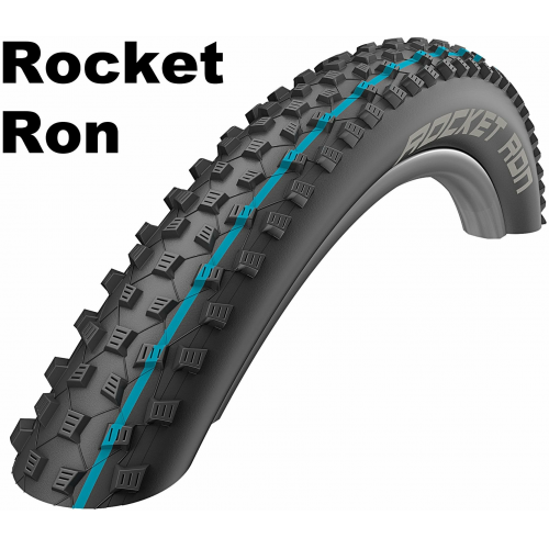 Schwalbe Evolution Line, Super Ground - TLE - E-25 - Faltreifen -  HS 438- 27,5 Zoll Rocket Ron (70-584) schwarz/schwarz