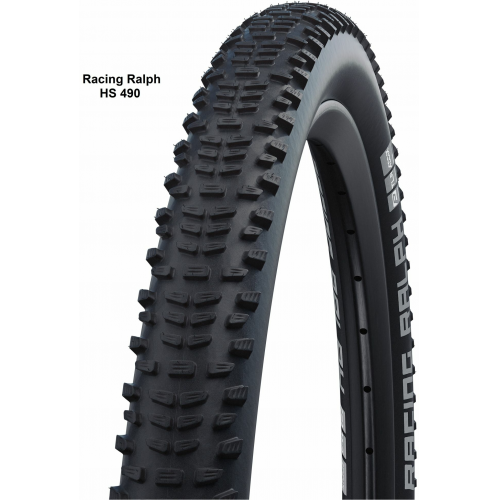 Schwalbe Evolution Line, Super Ground - TLE - E-25 - Faltreifen  HS 490- 29 Zoll Racing Ralph (60-622) schwarz/schwarz