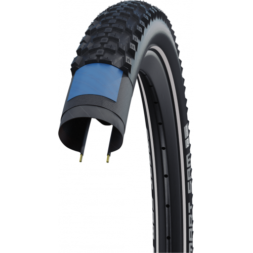 Schwalbe Performance Line - HS 624 (black+reflex) Smart Sam (54-584) 27,5&quot; schwarz/schwarz