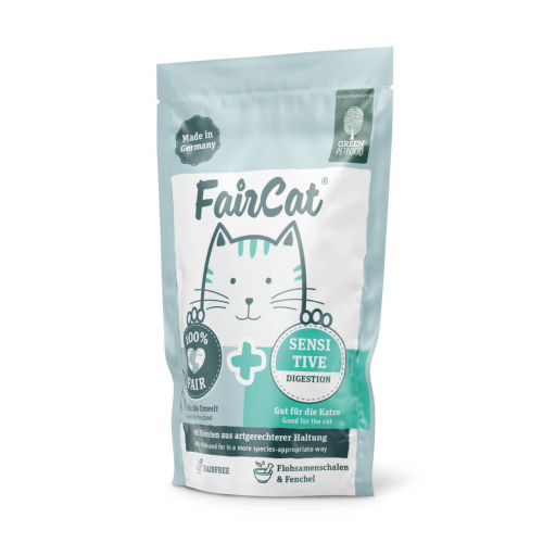 FairCat Sensitive 8 x 85 g Green Petfood®