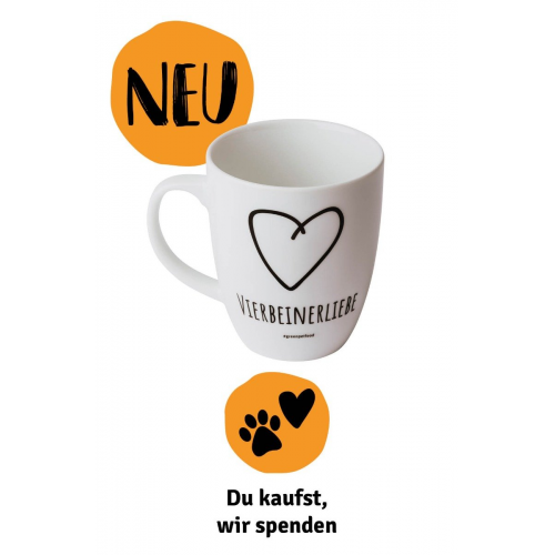 Kaffeebecher Charity Green Petfood®