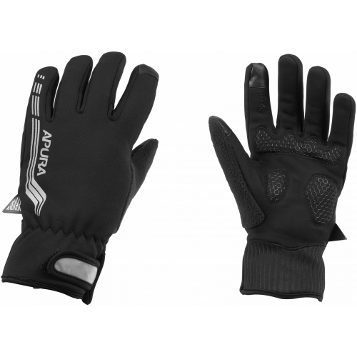 Apura Herren Langfingerhandschuh Ionosphere S schwarz/grau