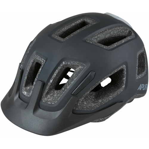 Apura Unisex Helm OSLO 54-58 cm schwarz