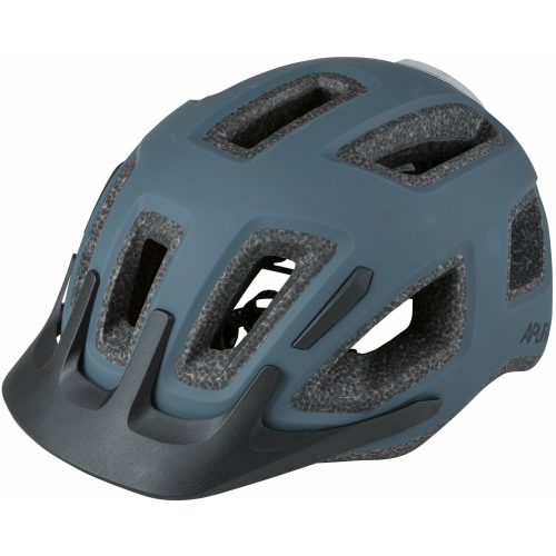 Apura Unisex Helm OSLO 58-61 cm blau/grau