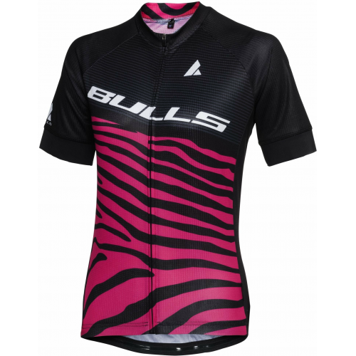 BULLS Damen Trikot Team Bulls Zebra Cape Epic M schwarz/pink