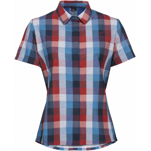 Apura Damen Bluse Idia 2.0 3XL red/blue squared