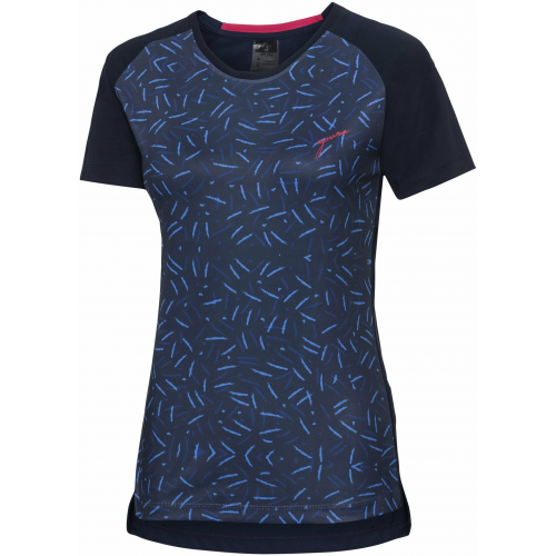 Apura Damen Kurzarmshirt Happy S dark blue