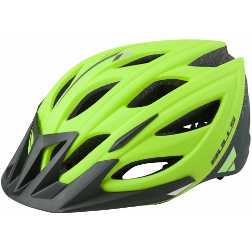 BULLS Unisex Helm Oshawa 55-58 cm lime/grey