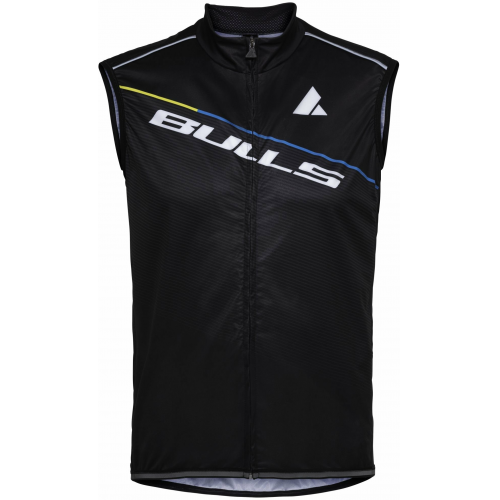 BULLS Herren/Damen Windweste Team S black