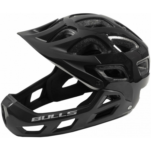 BULLS Fahrradhelm Whistler 52-56 black/grey