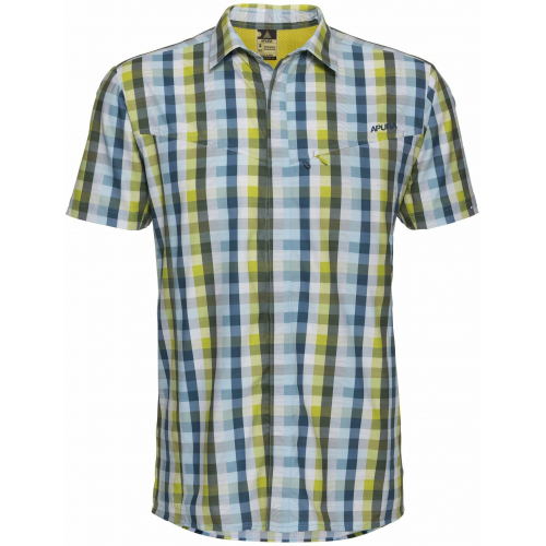 Apura Herren Hemd Idia 5XL birch/blue squared