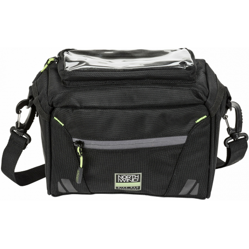 Northwind Lenkertasche Pure (schwarz/lime)