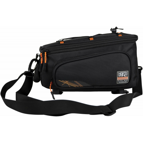 Northwind Gepäckträgertasche Smartbag Classic i-Rack II (schwarz/orange) schwarz/orange