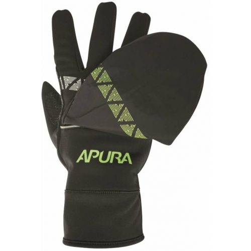 Apura Handschuh Convertibel Mitten S schwarz