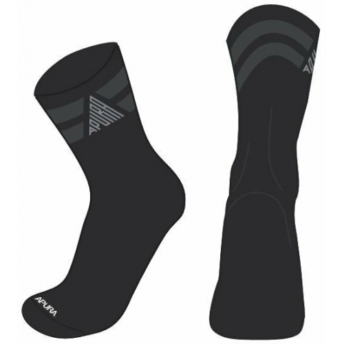 Apura Damen/Herren Socke Reflex 36-38 schwarz