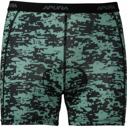 Apura Herren Unterhose Baselayer Short Pro Comfort L camouflage/green