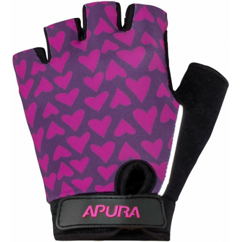 Apura Kinder Handschuh Glove Heart L berry/pink