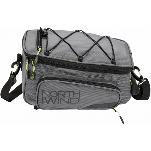 Northwind Gepäckträgertasche Smartbag Classic MonkeyLoad-T grau