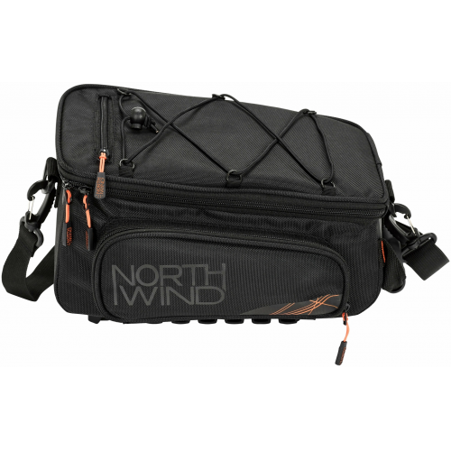 Northwind Gepäckträgertasche Smartbag Classic MonkeyLoad-T schwarz/orange