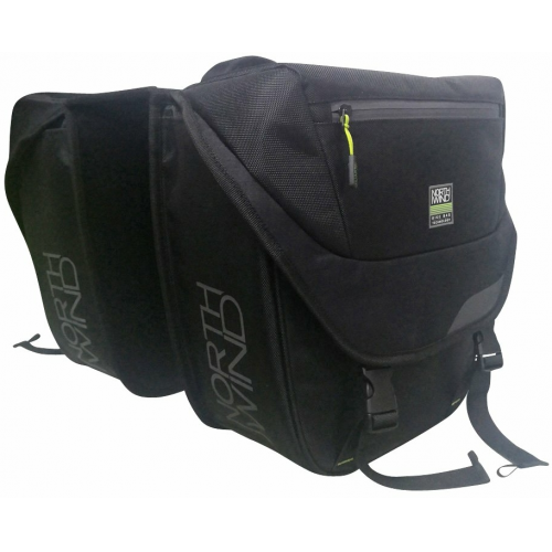 Northwind Doppeltasche MonkeyLoad-T schwarz/lime