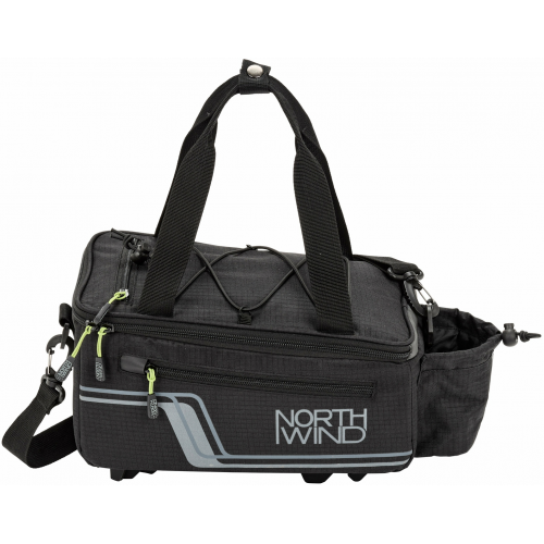 Northwind Gepäckträgertasche Smartbag One4All MonkeyLoad-T grau/lime