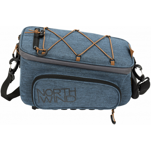 Northwind Gepäckträgertasche Smartbag Classic MonkeyLoad-T blau/braun