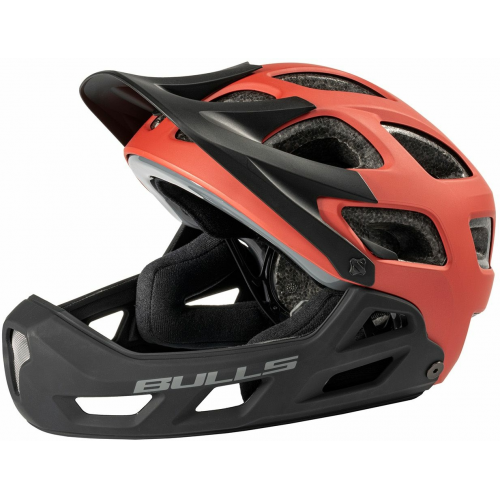 BULLS Fahrrad-Helm Whistler CG 52-56 cm metallic red/black