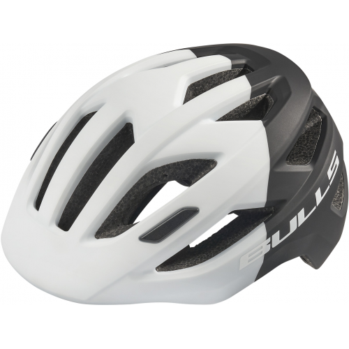 BULLS Fahrradhelm Comox FF 2.0 Youth 49-53 cm black/white matt