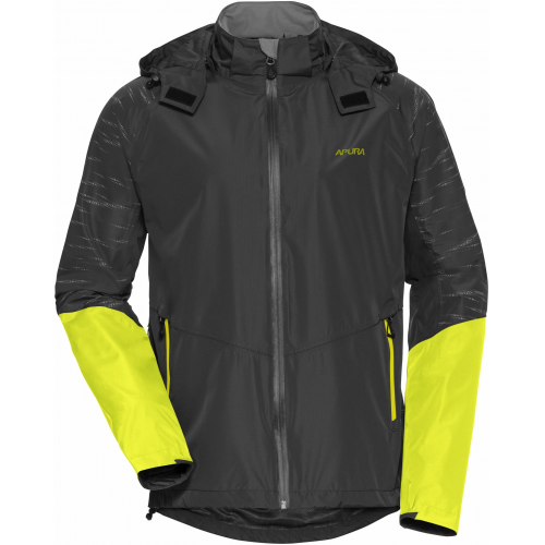 Apura Regenjacke Barrier 5.0 L schwarz/reflective