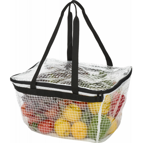 i:SY Basket Bag See-Through transparent