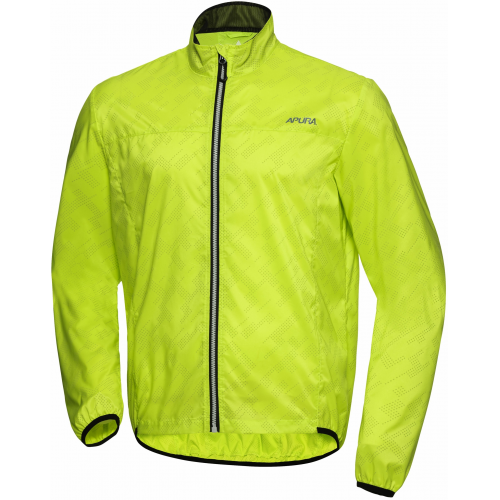 Apura Windjacke Vento reflective limegreen