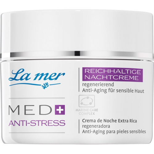 La mer Cuxhaven Med+ Anti-Stress Reichhaltige Nachtcreme 50 ml