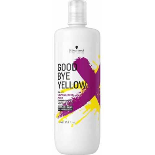 Schwarzkopf Goodbye Yellow Neutralisierendes Shampoo 1000 ml