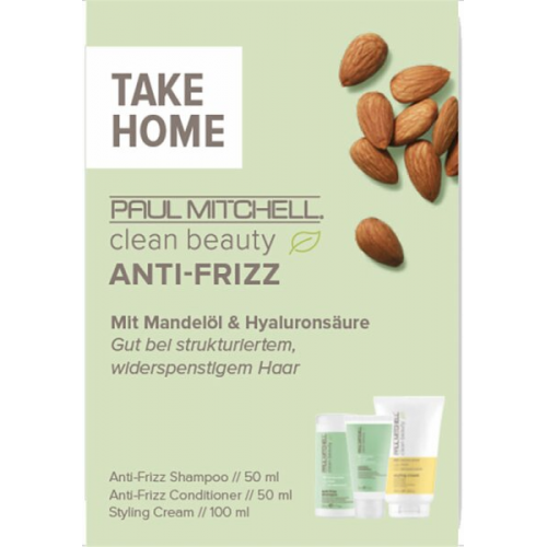 Aktion - Paul Mitchell Take Home Kit Clean Beauty Anti-Frizz