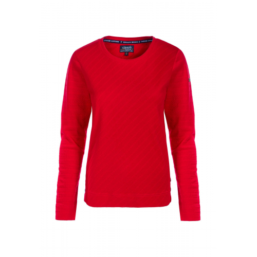 Soquesto Sweatshirt Lara in red und navy