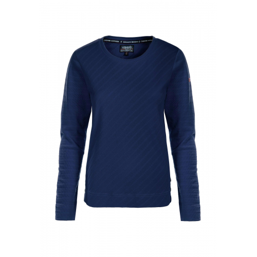 Soquesto Sweatshirt Lara in red und navy