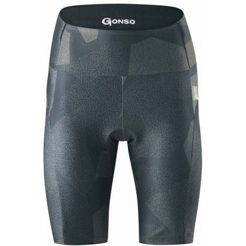 Gonso Damen Radshorts Malegga 38 Graphite Muster