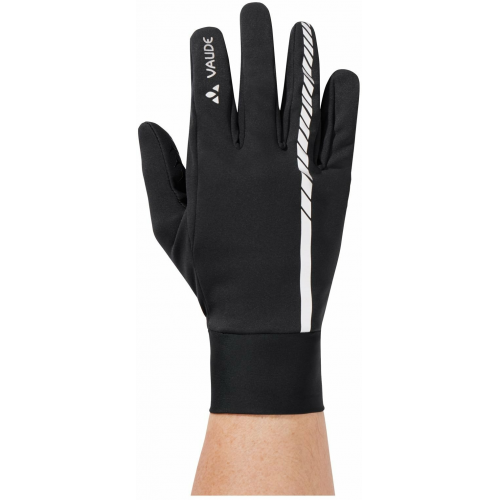 VAUDE Sportiver Softshell Handschuh zum Radfahren Strone Gloves 7 black