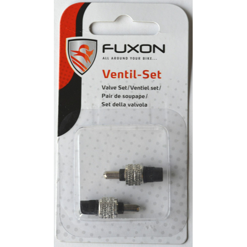 Fuxon Dunlop Ventil 2er Set silber