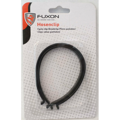 Fuxon Hosenclip Kunststoff schwarz schwarz