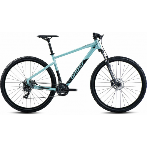 GHOST Kato 29 AL, 21 Gang Kettenschaltung, Herrenfahrrad, Diamant, Modell 2024, 29 Zoll 52 cm pearl light mint/black - matt