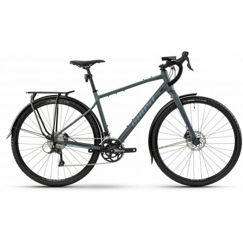 GHOST Asket EQ, 18 Gang Kettenschaltung, Herrenfahrrad, Diamant, Modell 2024, 28 Zoll 45 cm dark grey/shark blue - matt