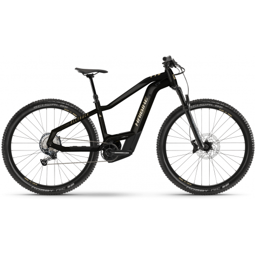 HAIBIKE ALLTRACK 10 29 (750 Wh), 12 Gang Kettenschaltung, Herrenfahrrad, Diamant, Modell 2022, 29 Zoll 44 cm gloss black metallic tan