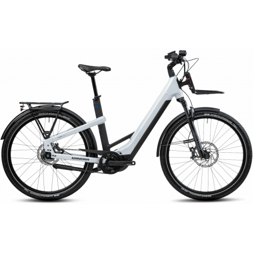 Winora Yakun R5 Pro (750 Wh), 5 Gang Nabenschaltung, Damenfahrrad, Wave, Modell 2022/2023, 27,5 Zoll 60 cm ice