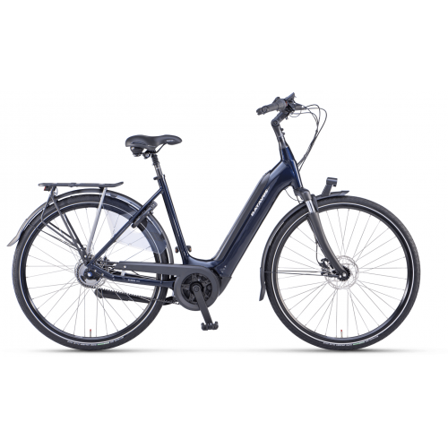 Batavus Finez E-go® Power Exclusive Plus (625 Wh), 5 Gang Nabenschaltung, Damenfahrrad, Wave, Modell 2023, 28 Zoll 53 cm imperial blue