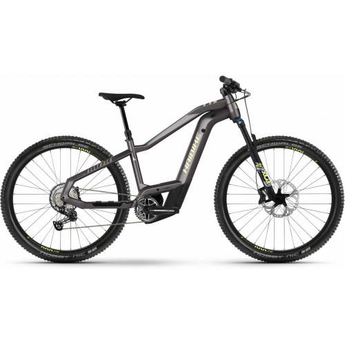 HAIBIKE ALLTRACK 11 29 (625 Wh), 12 Gang Kettenschaltung, Herrenfahrrad, Diamant, Modell 2023, 29 Zoll 48 cm royal viola/lemon  matt