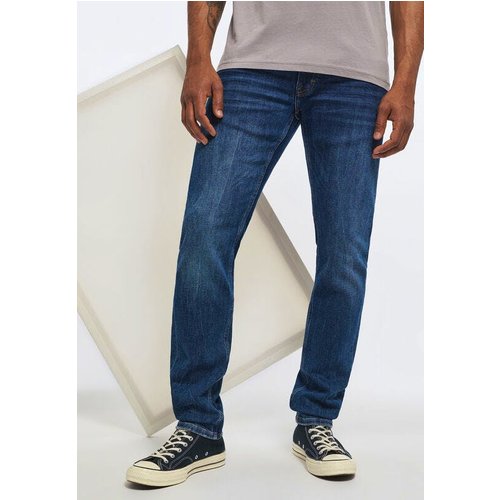 Mustang Oregon Tapered Jeans Slim Fit mid-blue extra lang