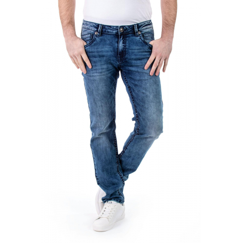 Blue Monkey Jeans Freddy 4587 Slim Fit mid blue