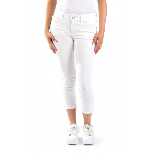 Blue Monkey Jeans Charlotte 558X 7/8 Skinny Fit white